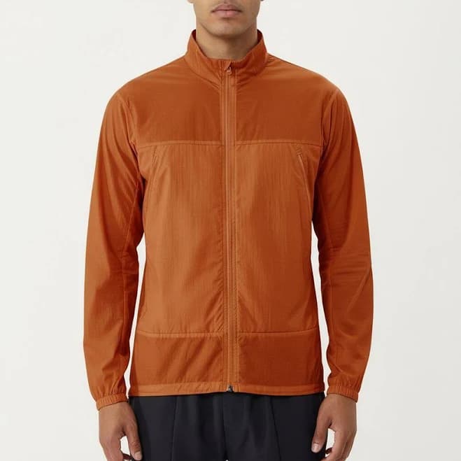 Anna-Kaci Men's Lightweight Zip-Up Windbreaker Jacket
