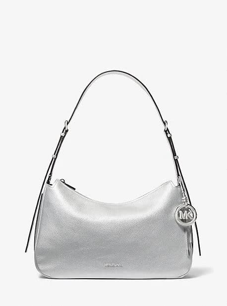 MICHAEL Michael Kors Nolita Metallic Pebbled Leather Convertible Shoulder Bag