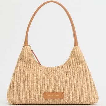 Mansur Gavriel Women's Mini Candy Raffia Hobo Bag