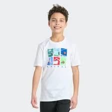 Short Sleeve Multi Sport Grid Graphic Tee