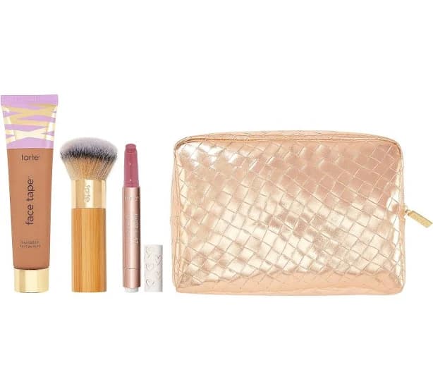 Tarte Super-Size Face Tape Foundation 3-Pc Kit with Bag