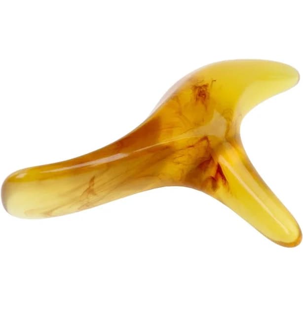 Amber Gua Sha Shiatsu Massage Tool