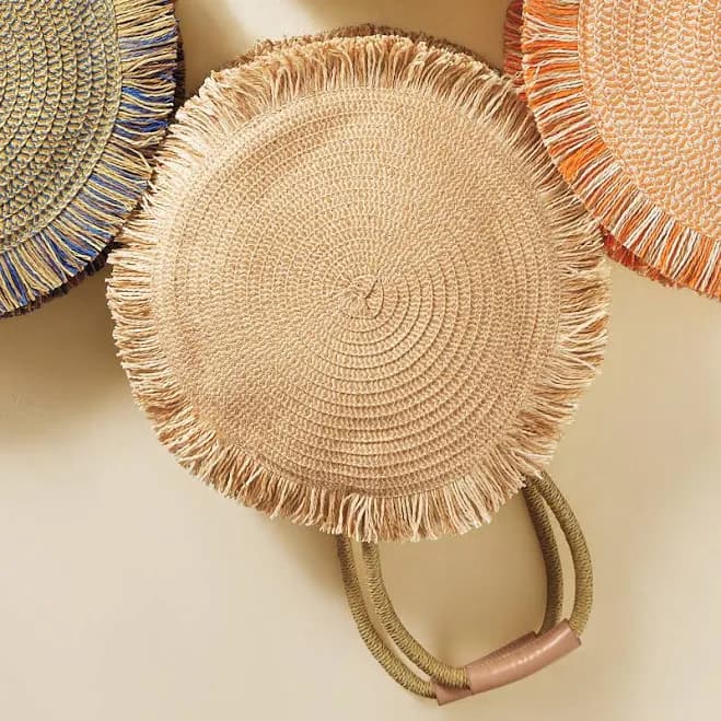 Fringe Circle Bag