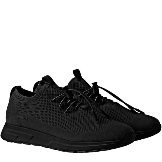 Prada Men's Prax Stretch Knit Sneakers