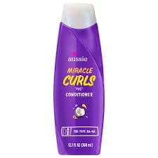 Aussie Miracle Curls Conditioner with Coconut & Jojoba Oil Paraben Free