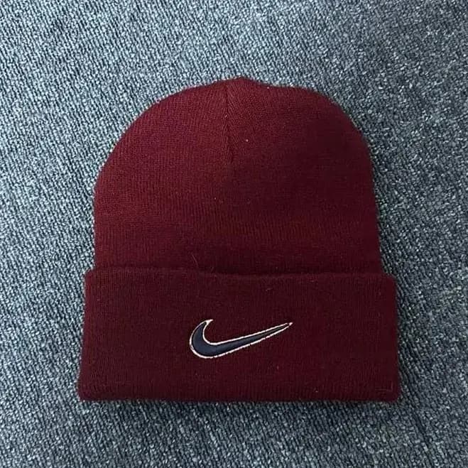 Nike Burgundy Beanie