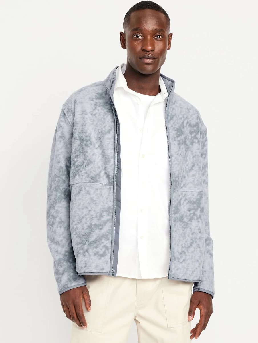 Old Navy Men's Microfleece Zip Jacket