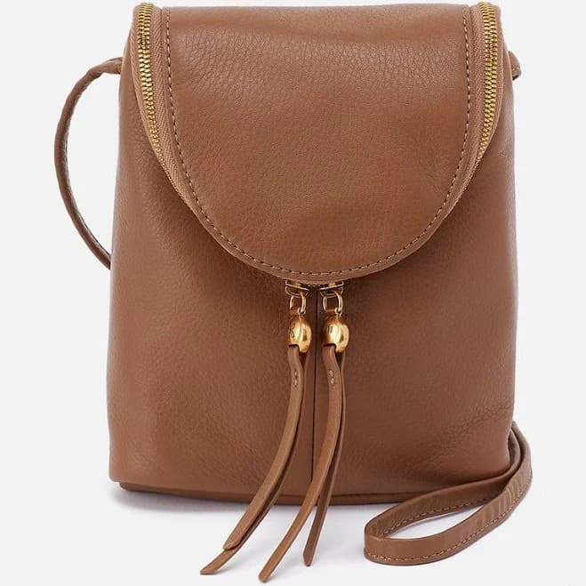 HOBO Women's Fern Pebbled Leather Crossbody Bag