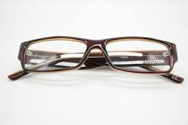 Anyway 01-16680 Brown Square Glasses Frame Eyeglasses New | eBay