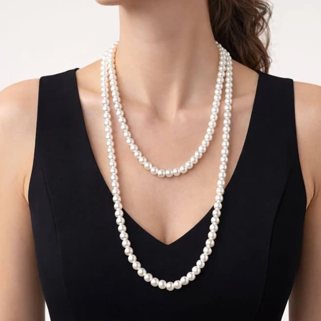 Vintage Pearl Necklace
