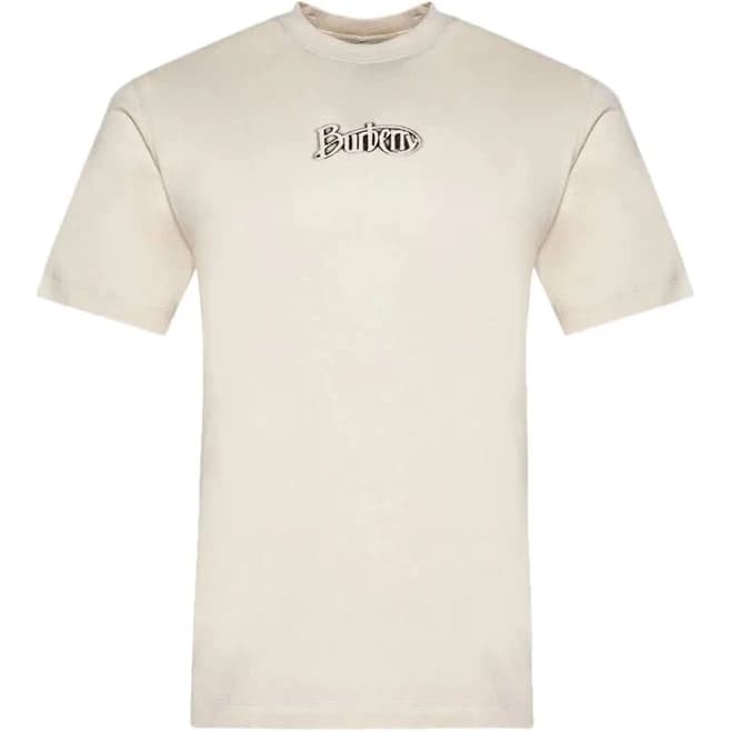 Burberry Logo Appliqué Cotton Men T-Shirt