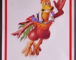 Chicken Run-an Original Vintage Movie Poster for Nick Park's Great Escape Animated Comedy With Mel Gibson, Julia Sawalha, and Timothy Spall - Etsy