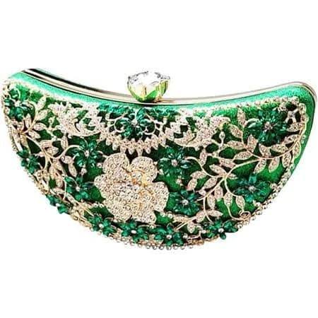 Women's Rhinestone Sequin Clutch Bag