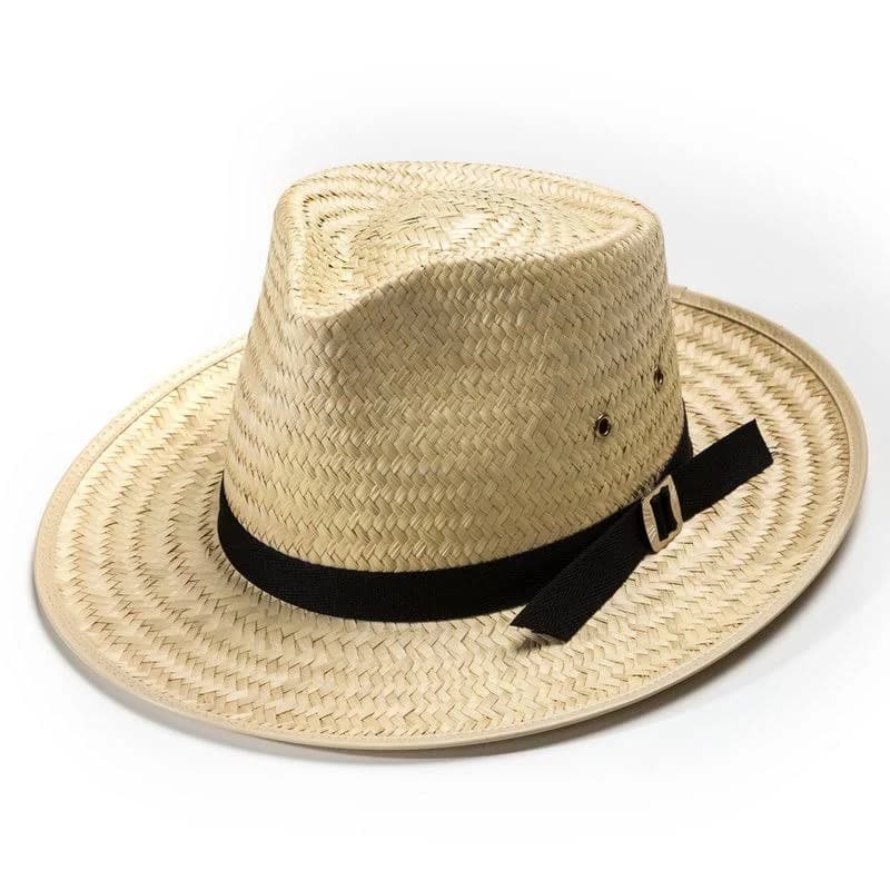 Sunset Men's Amish-Made Straw Sun Hat