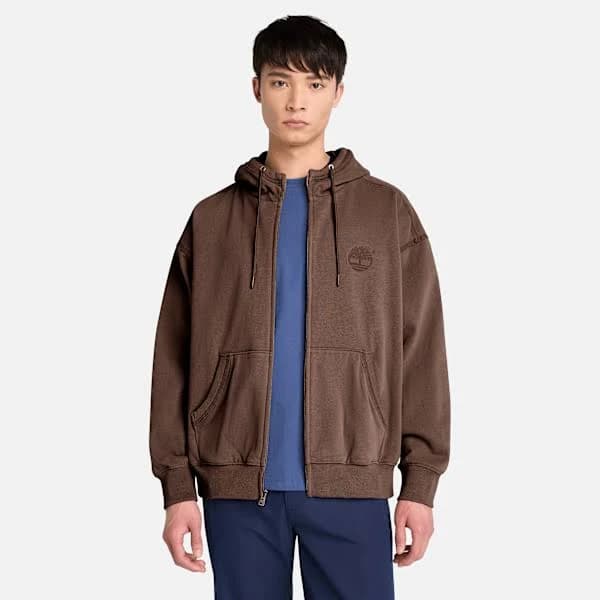 Timberland Men's Full-Zip Fleece Hoodie