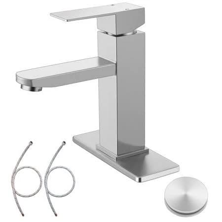 Coliware Brushed Nickel Bathroom Faucet