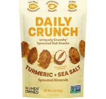 Daily Crunch Turmeric + Sea Salt Sprouted Almonds 5 oz