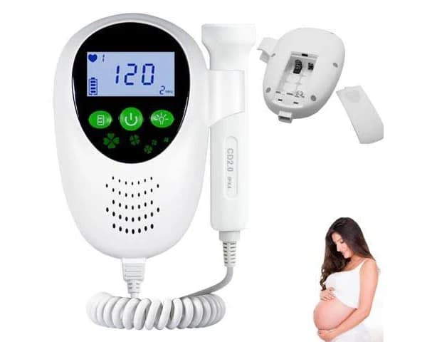 Household Pregnant Fetal Doppler Baby Heartbeat Monitor Fetal Doppler