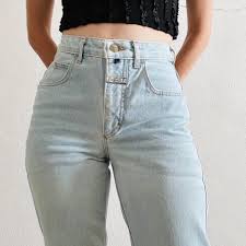 80'S VINTAGE GIRBAUD WHITE TAG JEANS // WAIST SIZE 26 – SANGRE DE CRISTO VINTAGE