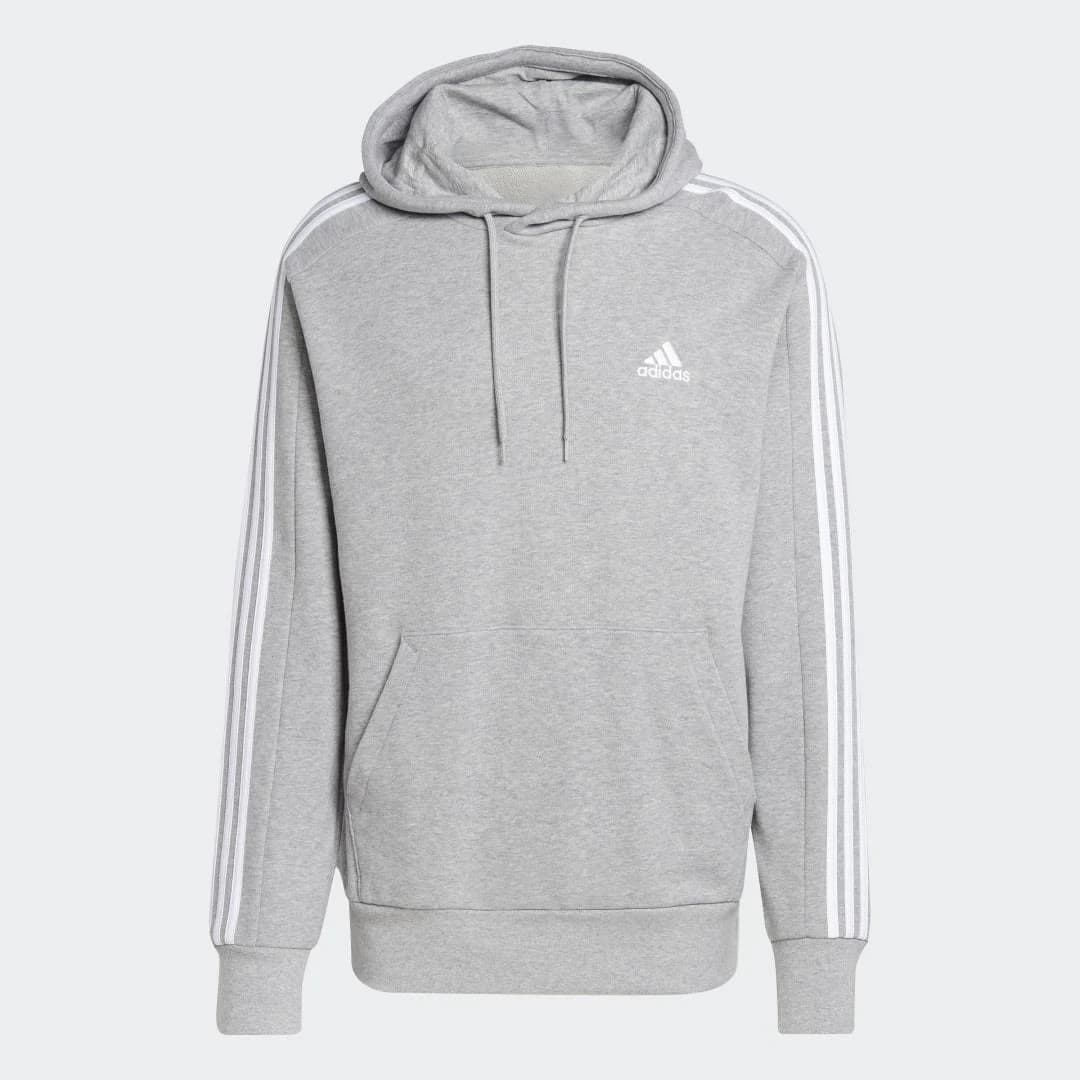 Men's adidas Essentials 3 Stripes French Terry Hoodie