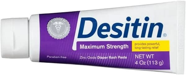 Desitin Diaper Rash Ointment - Maximum Strength Paste (4 oz)