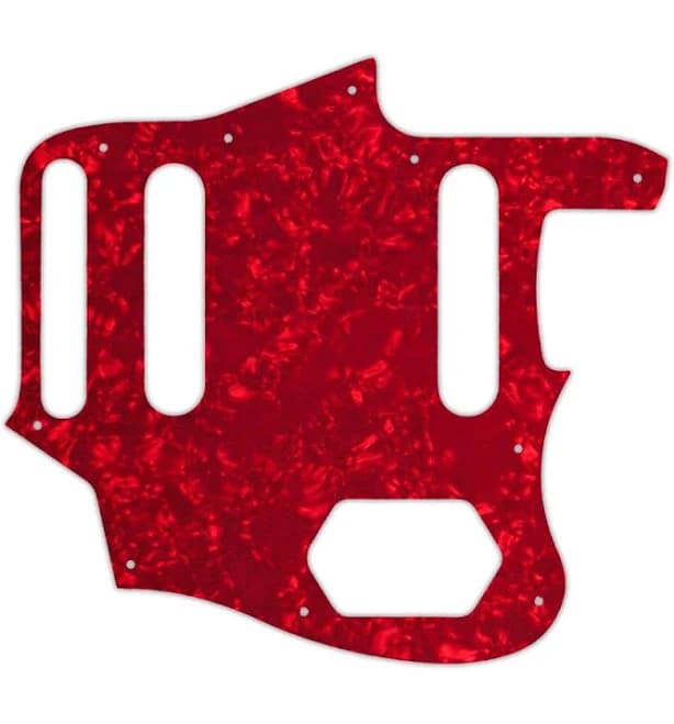 2015-2018 Made In Mexico Classic Series 60s Jaguar Lacquer - Red Pearl W/B/W Lamination