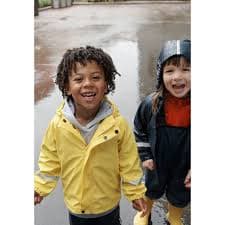 Lampi Waterproof Raincoat with Detachable Hood and Reflective Panels, Yellow - Reima Outerwear | Maisonette