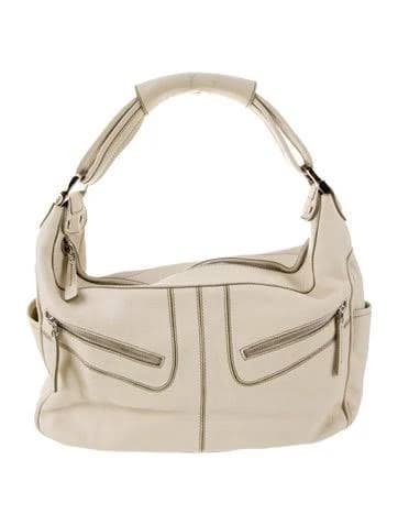 Tod's Leather Hobo in Neutrals