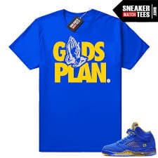 Air Jordan 5 Royal Laney Sneaker shirt | Jordan Sneaker Clothing