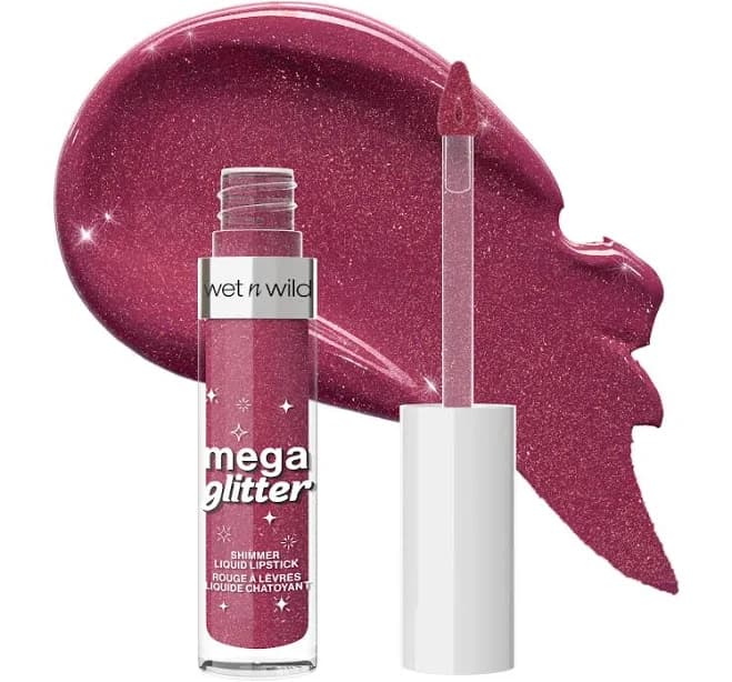 Wet N Wild Mega Glitter Shimmer Liquid Lipstick