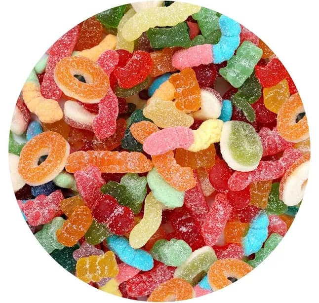 The Hampton Popcorn & Candy Assorted Gummy Mix Candy