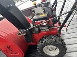 Yard Machines MTD 5 HP Two Stage Gas Snow Blower Red Electric Start