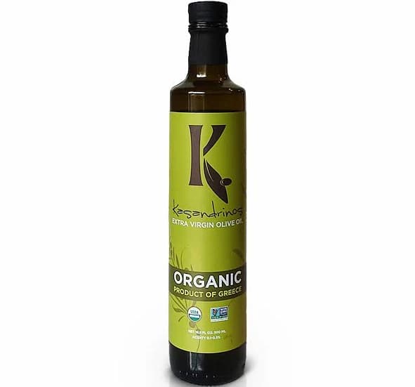Organic Extra Virgin Olive Oil Glass Bottles