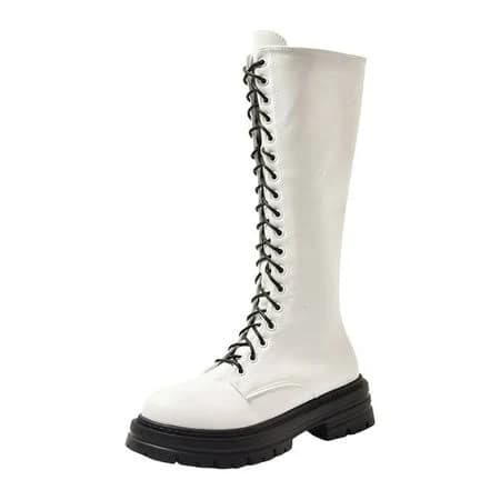 Dream Pairs Lace Up Knee High Boots