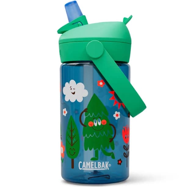 CamelBak Thrive Flip Straw Kids' Water Bottle - 14 fl. oz. Blue