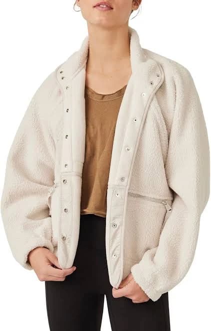 Free People FP Movement Hit The Slopes Fleece Jacket