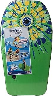 Bac Pak Bodyboard - 84cm | Hands-Free Carry System for Easy Transport | Includes Detachable Strap | Pool and Beach Toys