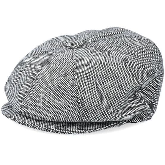 Jaxon & James Men's Marl Tweed Wool Blend Flatcap Newsboy Cap