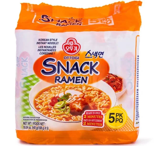 OTTOGI Snack Ramen 5pk