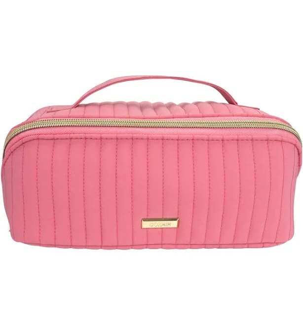 Conair Pink Quilted Fold- Flat Organizer