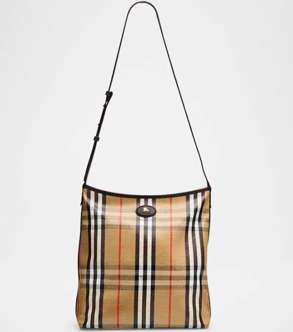 Burberry Women's Highlands Check Shoulder Bag