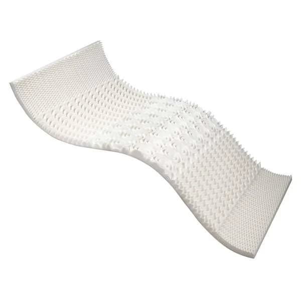 At Home Twin Natural 5-Zone Mattress Topper