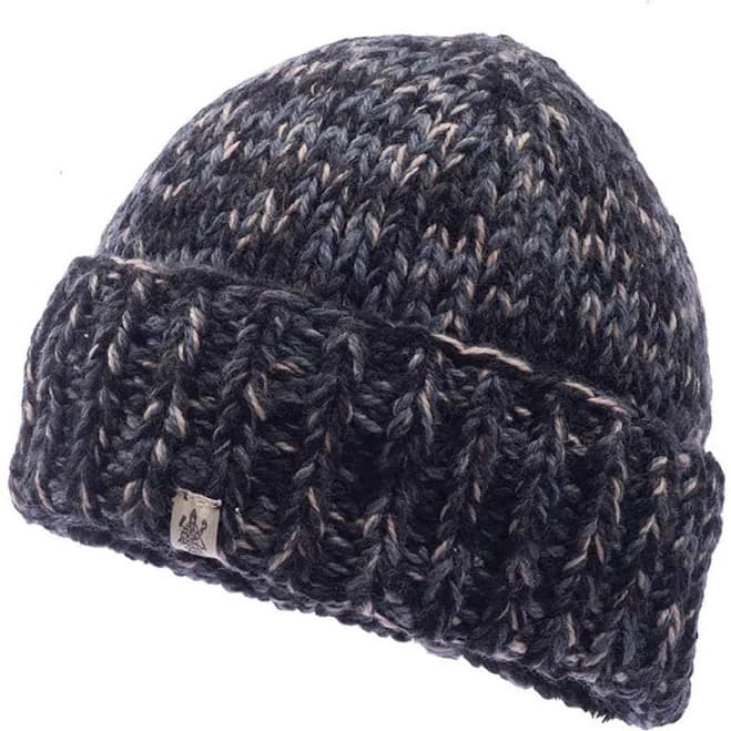 Nirvanna Designs Marbled Rib Fold Beanie
