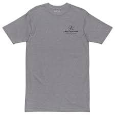Heather Grey Gustatory Originals Coffee Blossom Heavy Cotton Embroidered T-Shirt - Men | ANCHOR & CREW | Wolf & Badger