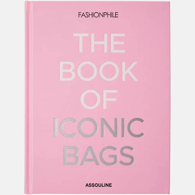 Assouline Fashionphile The Book of Iconic Bags Hardcover Book - Pink
