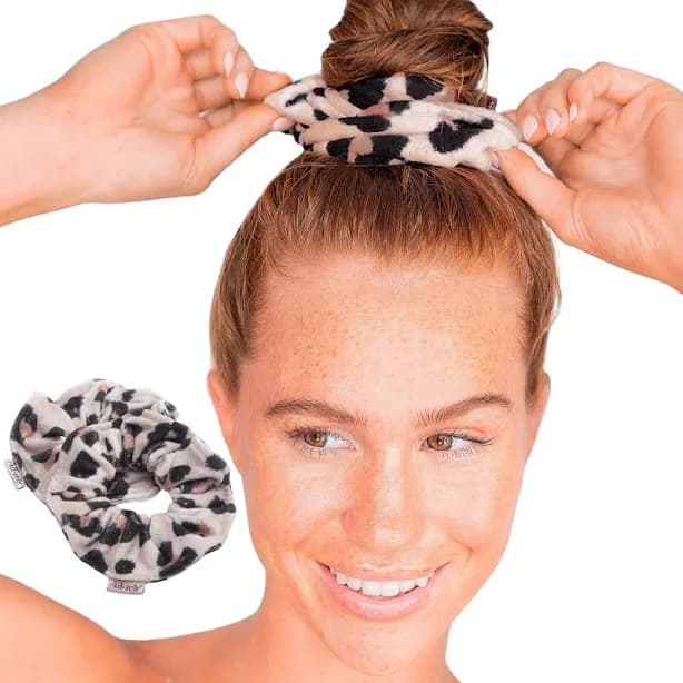 Kitsch Leopard Microfiber Towel Scrunchies