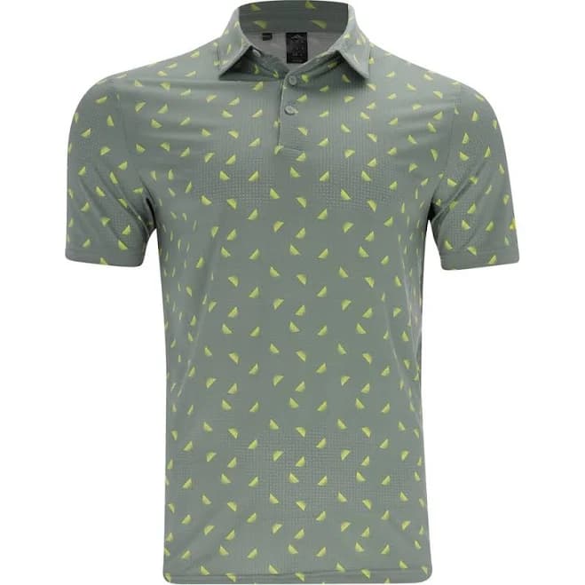 Adidas Men's Ultimate365 Printed Mesh Polo