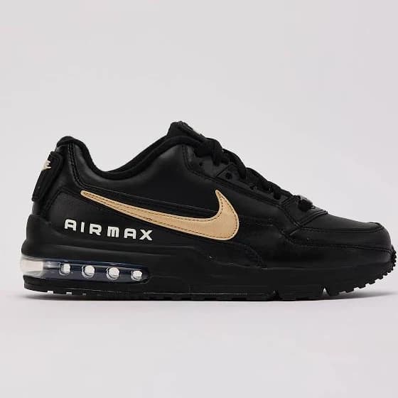 Nike Men's Air Max LTD 3 Prem Black/Metallic Gold-Phantom