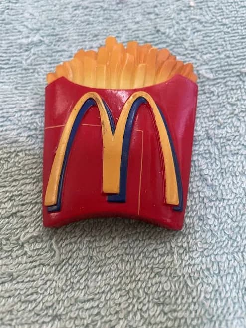 3 In X 2 In Mcdonalds 1997 French Fries Red Box Refrigerator Magnet