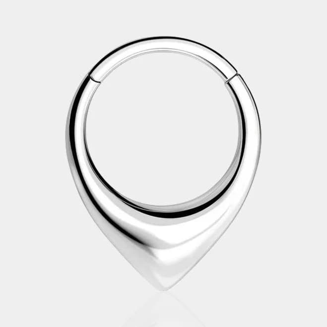 OUFER V Shaped Gold Septum Ring